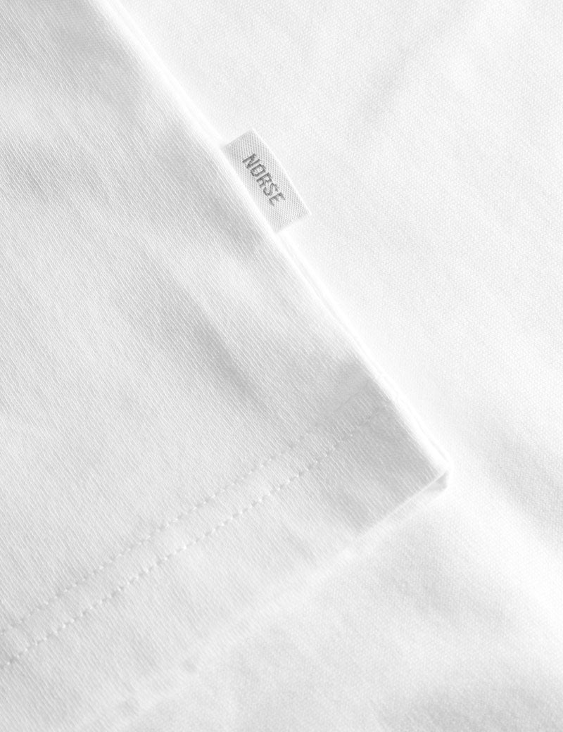 Norse Projects Standard T-Shirt White Logo Detail
