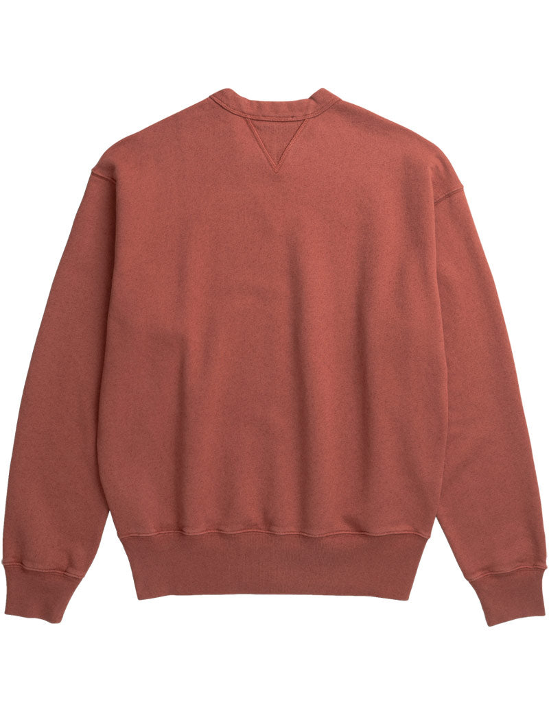 Norse Projects Kulhuse Cotton Linen Loopback Sweatshirt Cowhide Back View