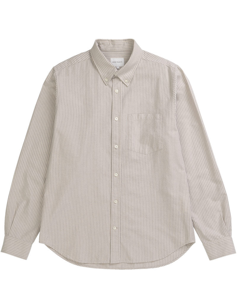 Norse Projects Norse Standard Oxford BD Shirt Dark Dust Green