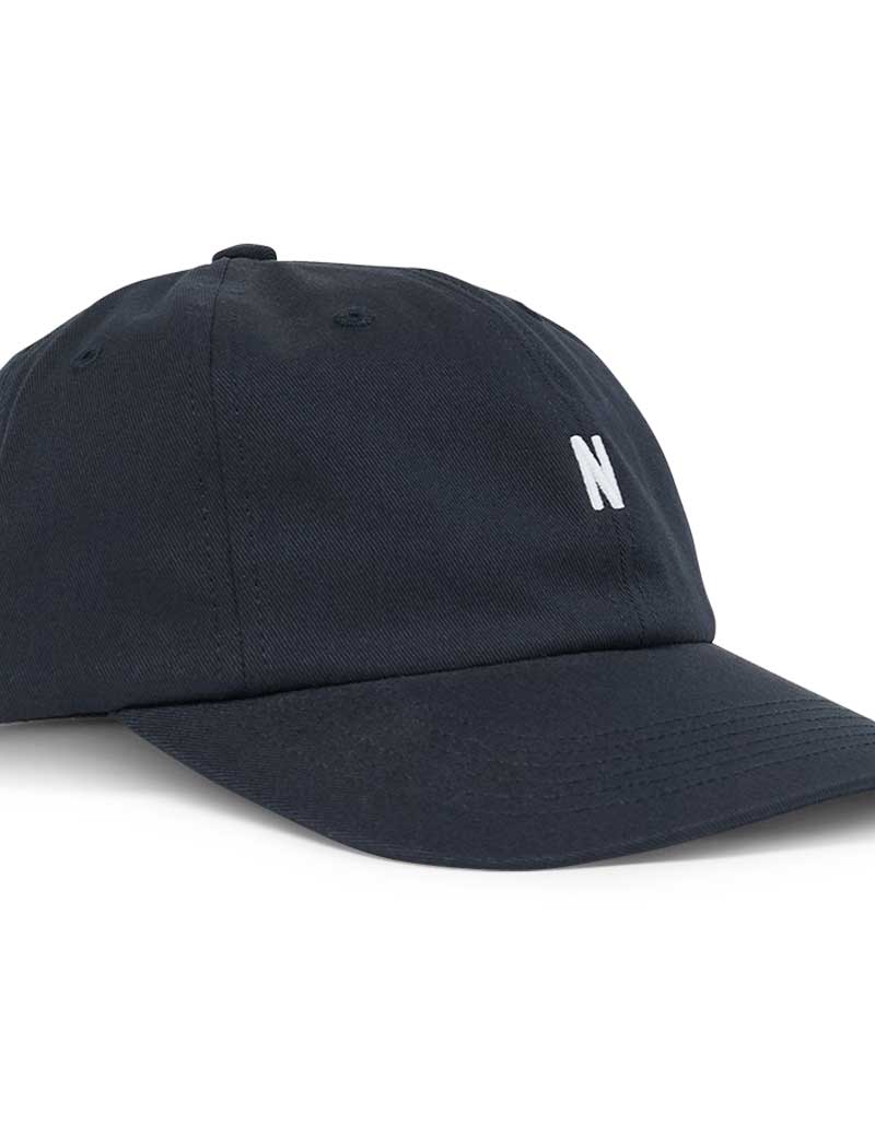 Norse Projects Twill Sports Cap Dark Navy