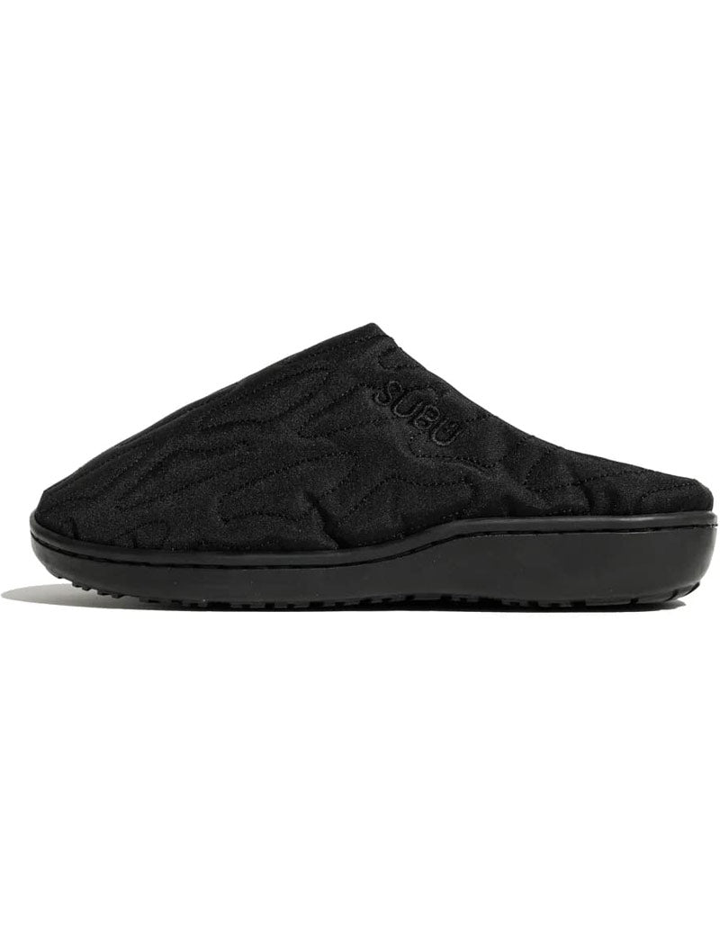 SUBU Originals Outline Insulated Winter Slippers Black