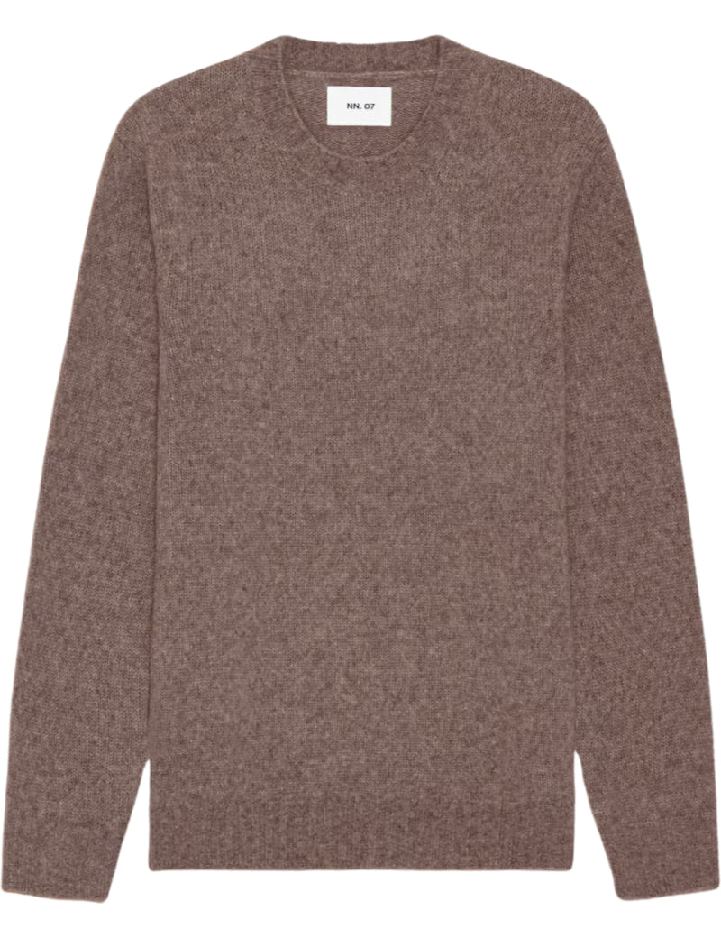 NN07 Lee Lightweight Merino Wool Sweater Tarmac Front