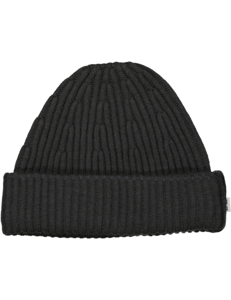 NN07 Rib Wool Blend Beanie Dark Army