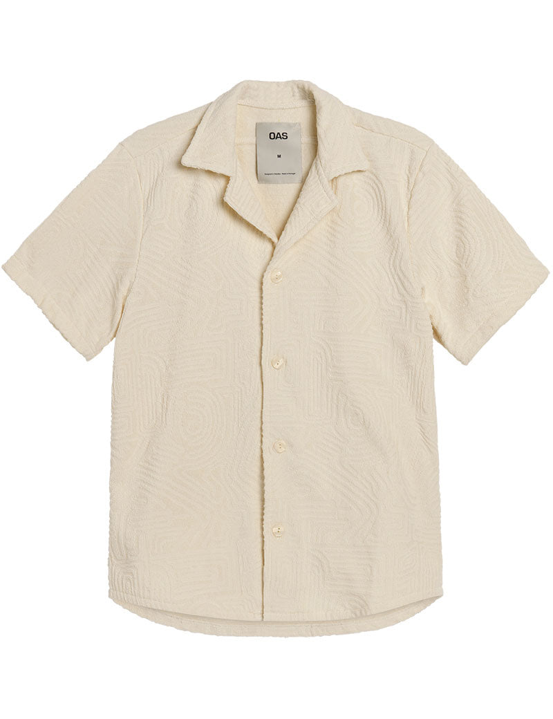 OAS Cream Golconda Terry Shirt