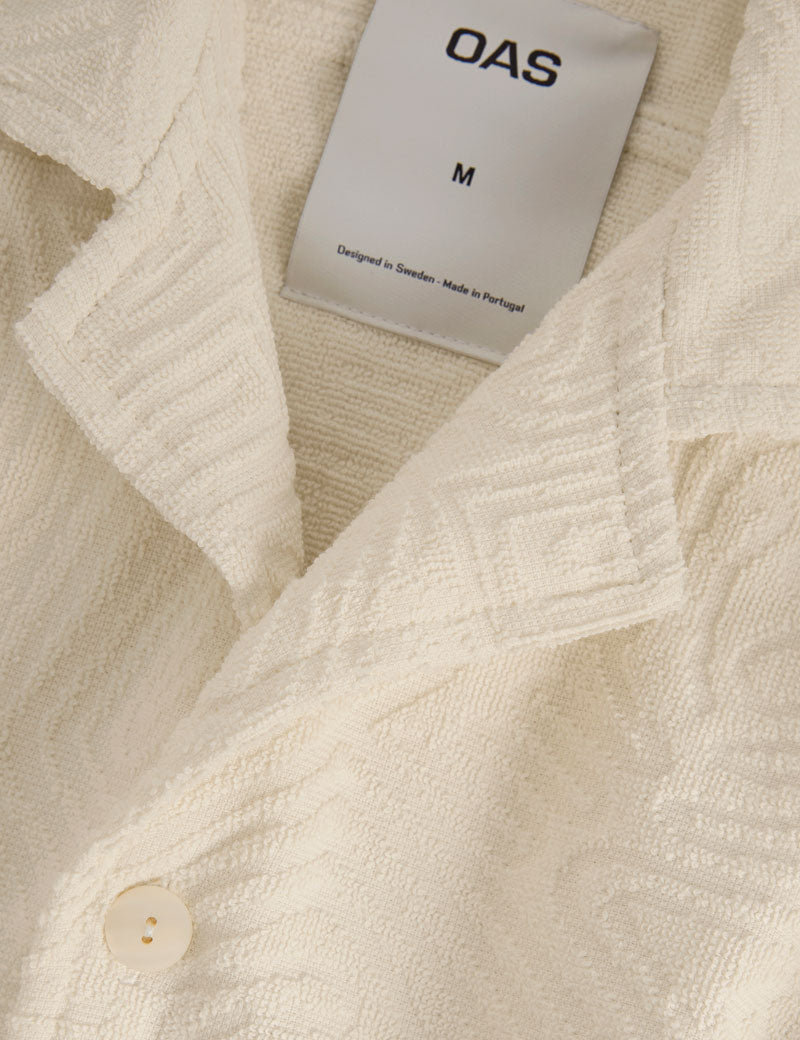 OAS Cream Golconda Terry Shirt