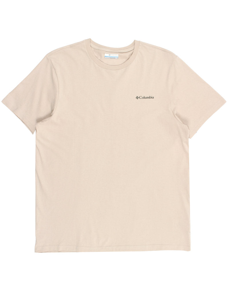 Columbia CSCTM Outdoor Back Graphic Tee Dark Stone Scoped View