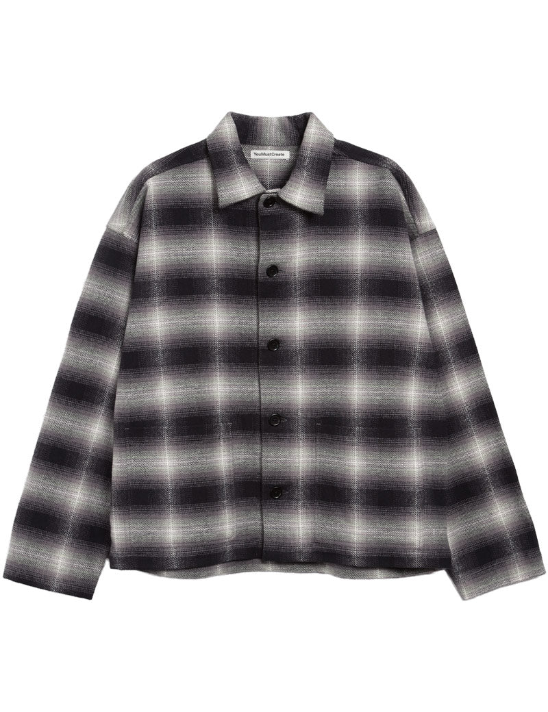 YMC PJ Overshirt Black Olive