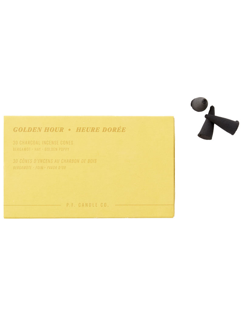 P.F. Candle Co. Incense Cones Golden Hour SLIN2
