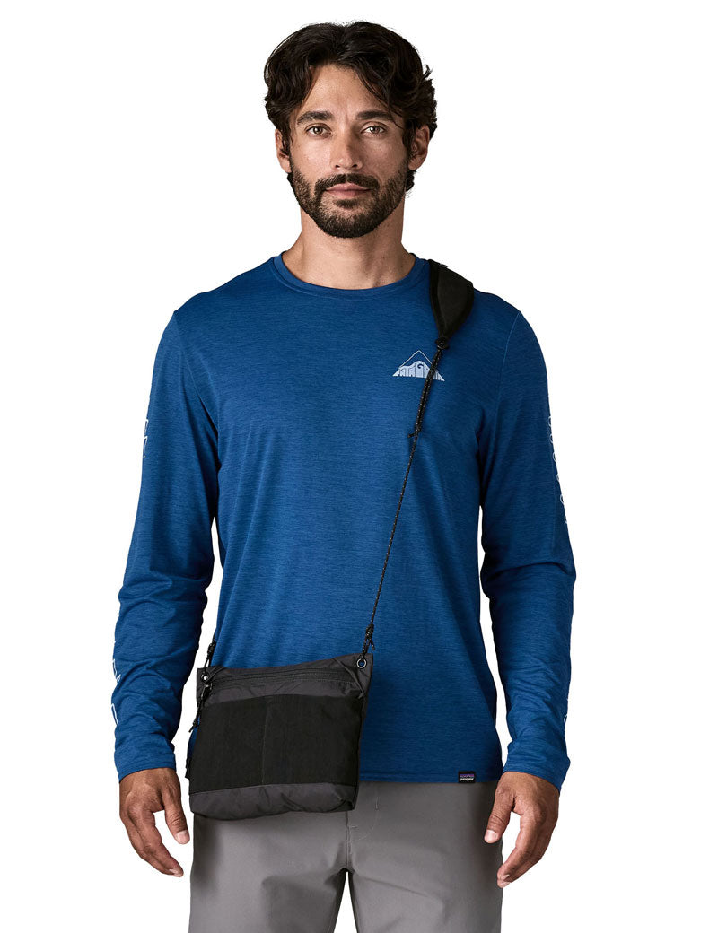 Patagonia Terravia Sacoche Bag Black On Model