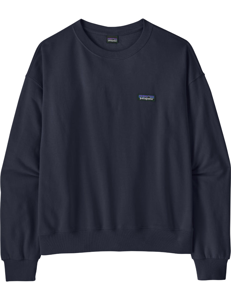 Patagonia W's Daily Crew Sweatshirt Sunken Blue Front