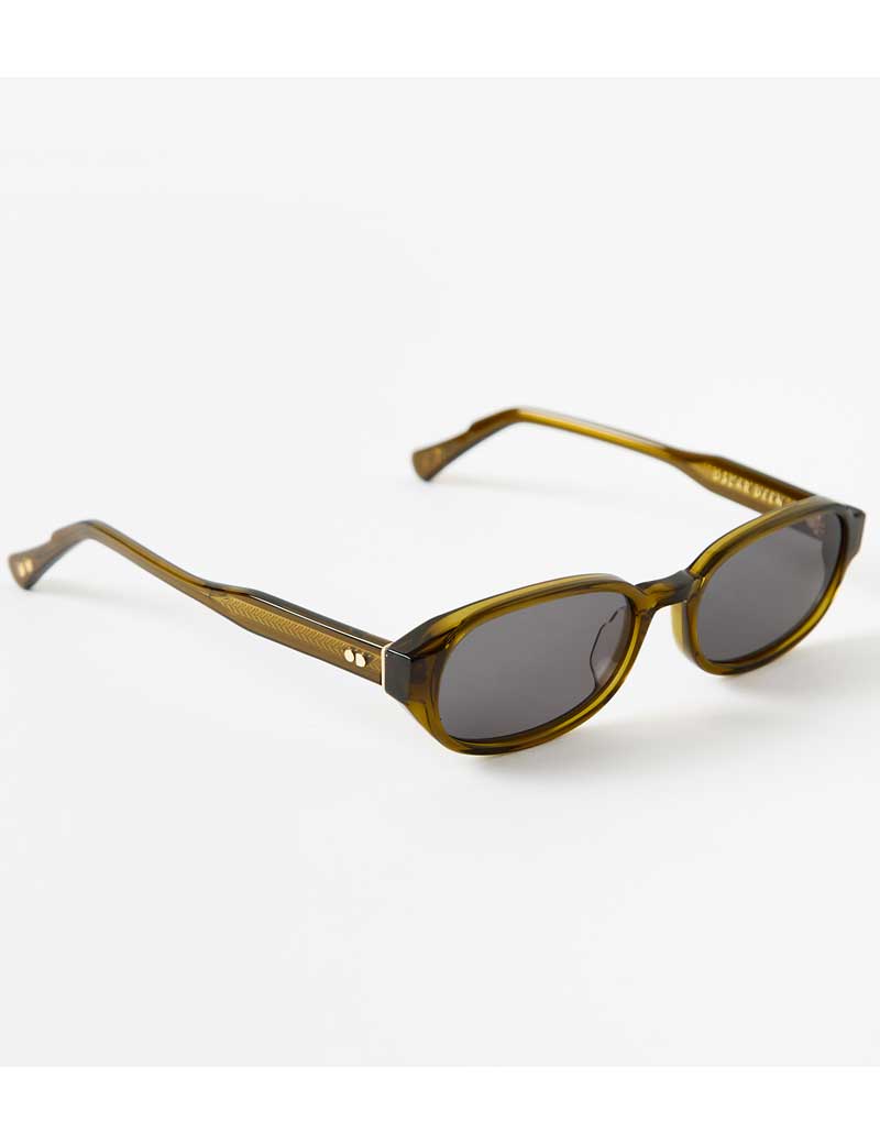 Oscar Deen Panda Sunglasses Umber Moss