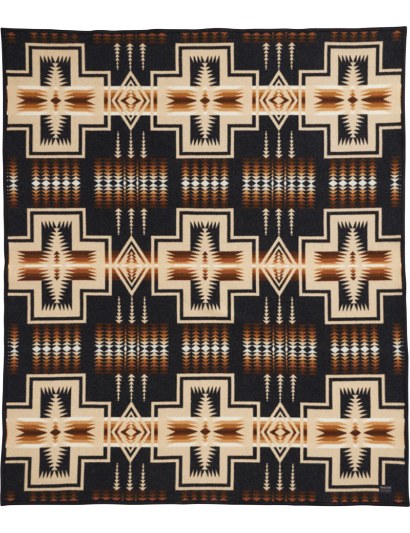 Pendleton Jacquard Blanket Harding Oxford Front