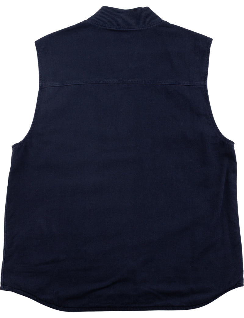 Pexwear Tradesman Gilet Deep Navy Back View