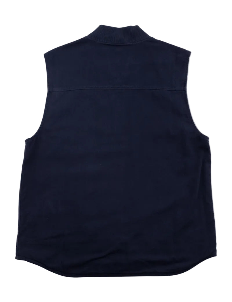 Pexwear Tradesman Gilet Deep Navy Back View