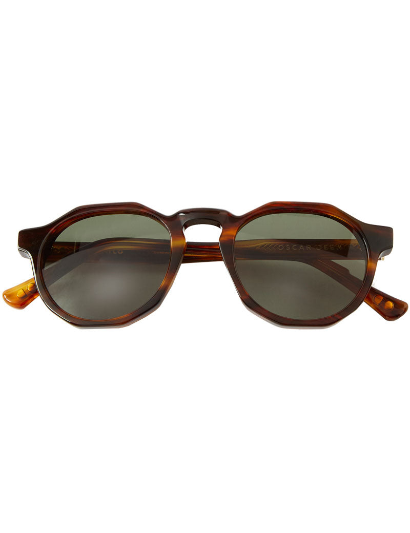 Oscar Deen Pinto Sunglasses Umber Moss
