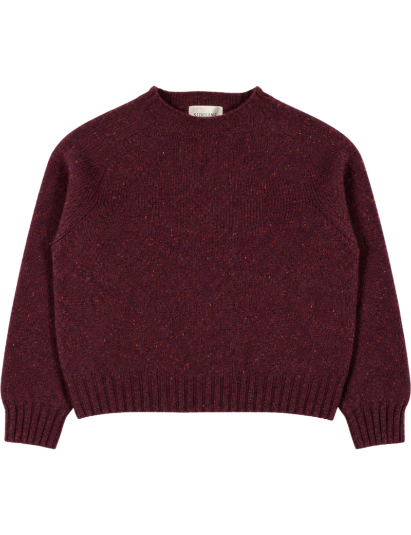Sideline Nova Fleck Jumper Plum