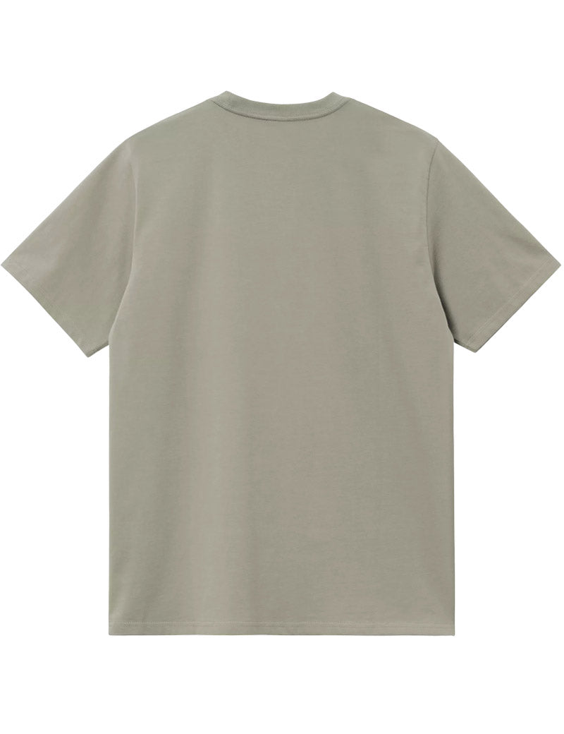 Carhartt WIP S/S Pocket T-Shirt Shady Green Back View
