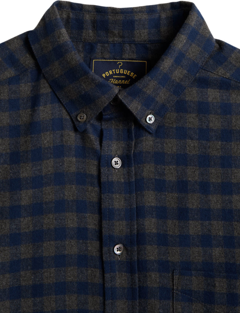 Portuguese Flannel Aquila Shirt Collar