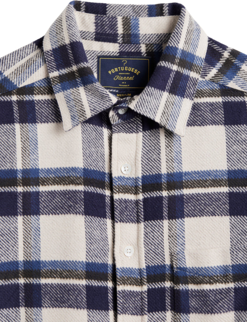 Portuguese Flannel Ecca Shirt Collar