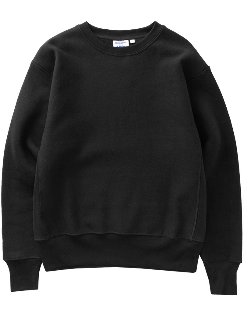 Power Goods Super Weight Crewneck Sweatshirt Black