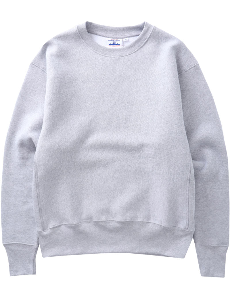 Power Goods Super Weight Crewneck Sweatshirt Heather Grey