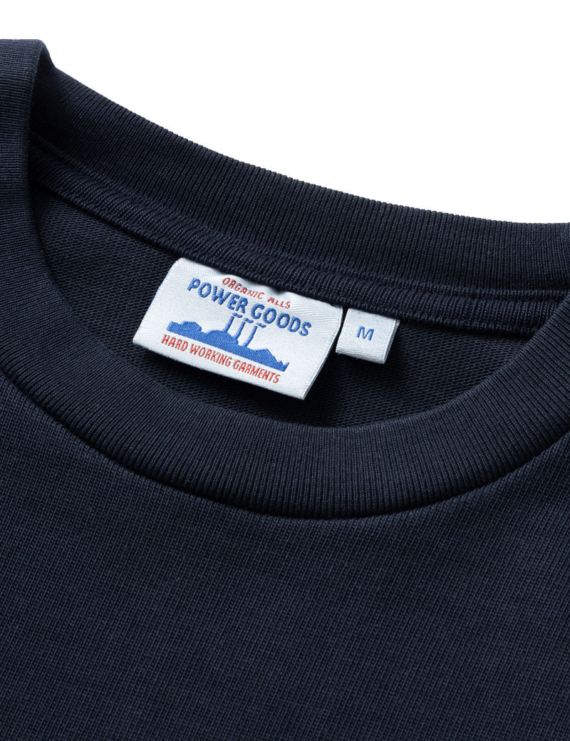 Power Goods Super Weight T-Shirt Navy