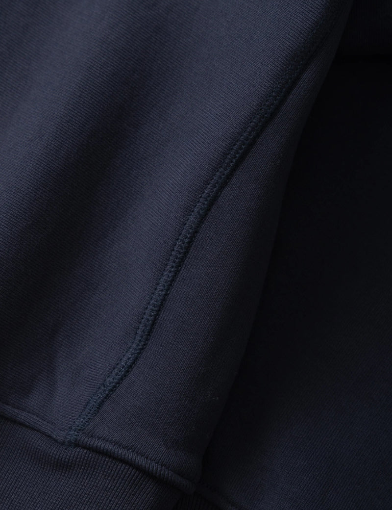 Power Goods Super Weight Rugby Navy Side Ribbing