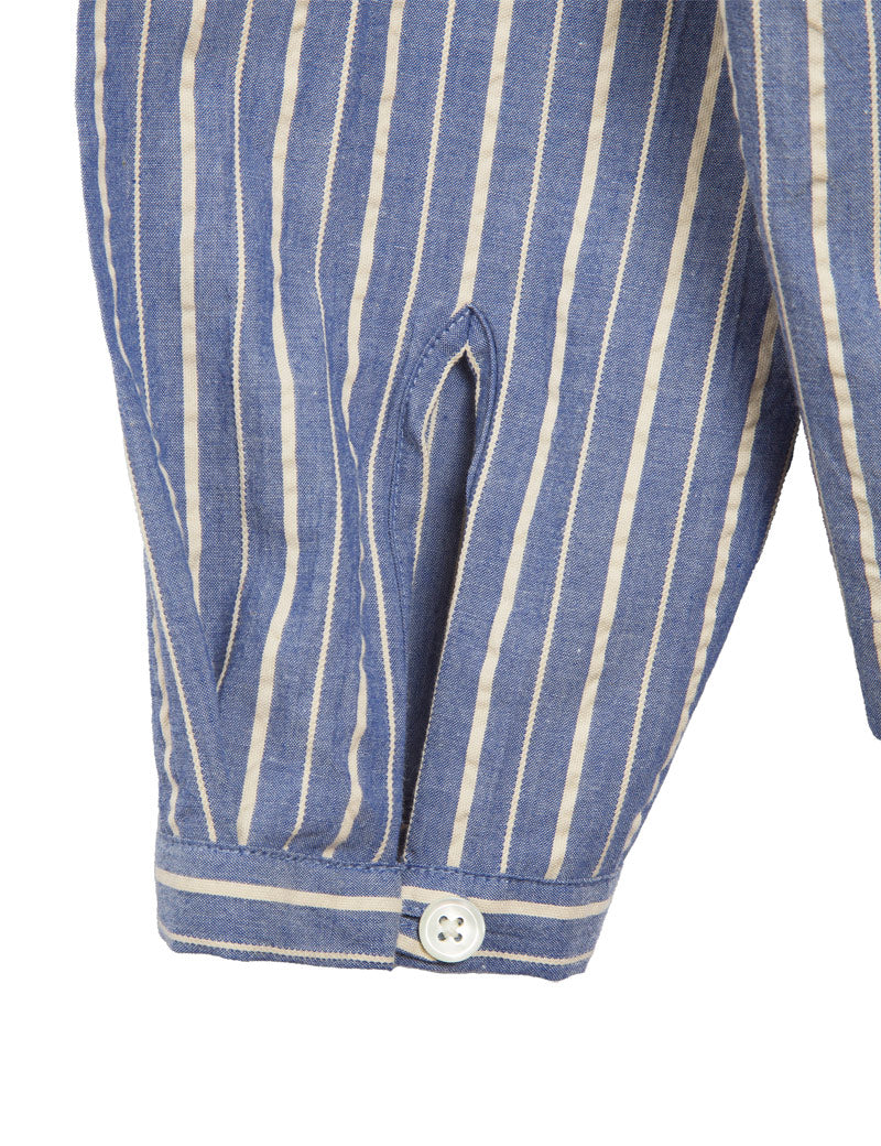 YMC Marianne Shirt Navy Natural