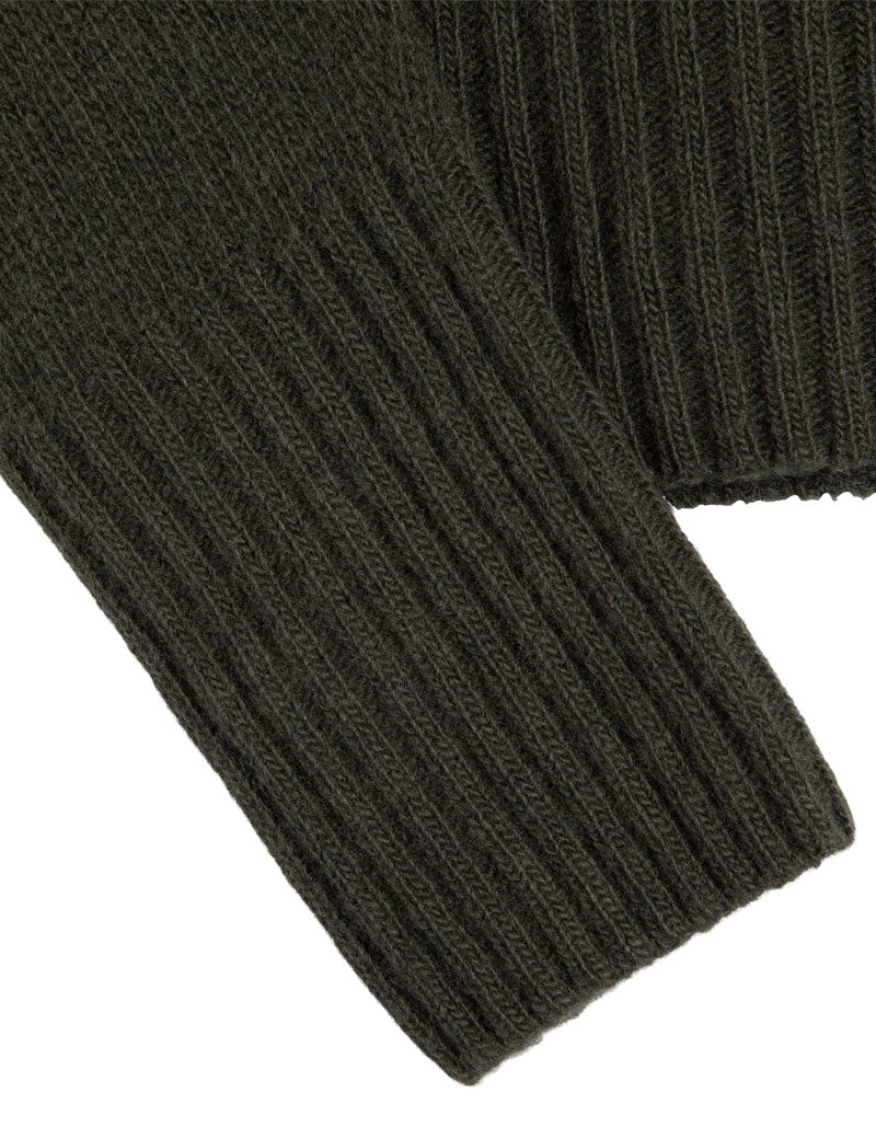 YMC Bryter Knit Jumper Green