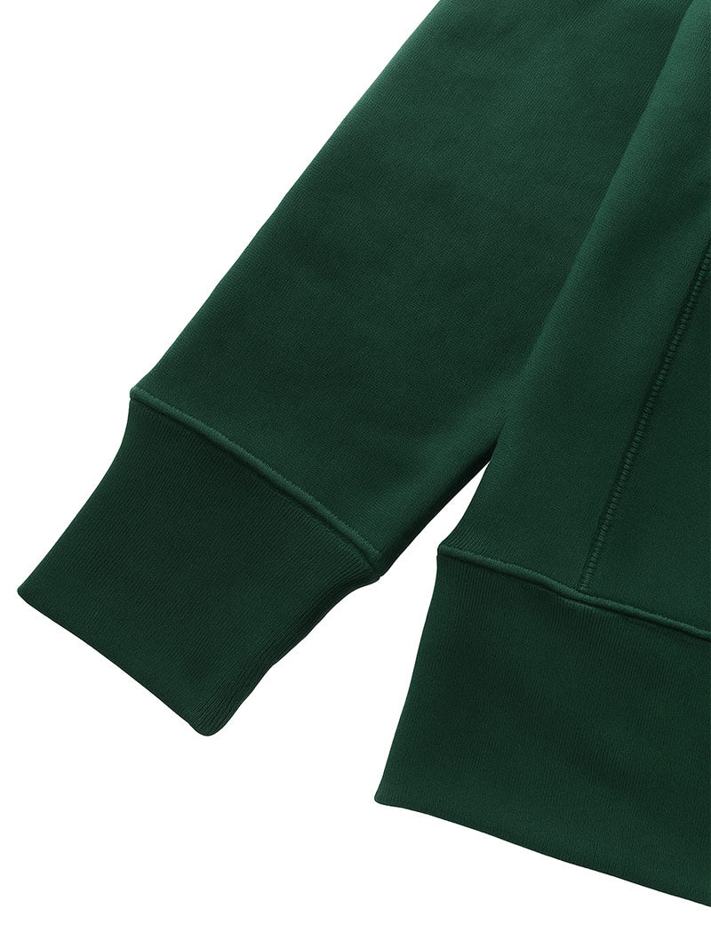 Power Goods Super Weight Quarter Zip Forest