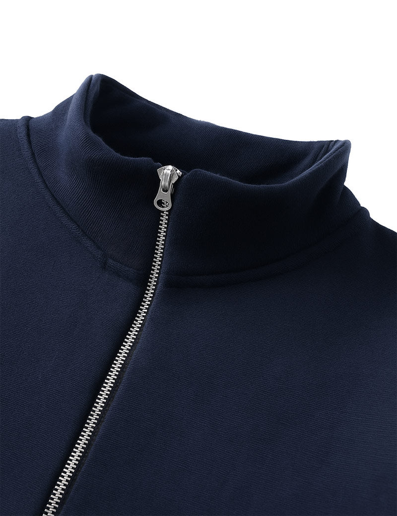 Power Goods Super Weight Quarter Zip Navy
