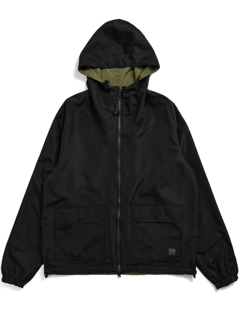 Taion Military Reversible With Zip Parka Black