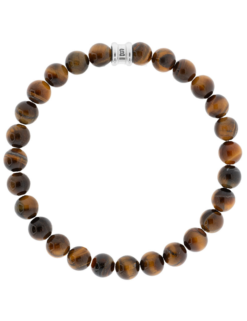 Steel & Barnett Stones Bracelet Basic Tiger