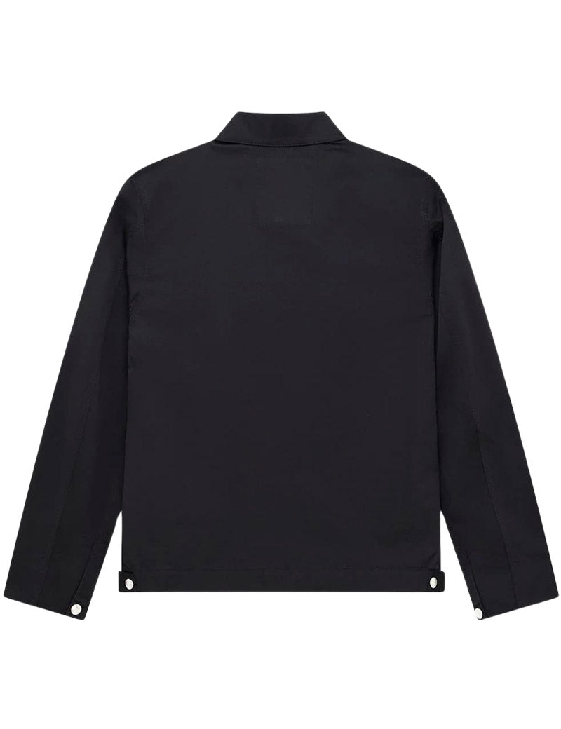 Deus Ex Machina Service Work Jacket Black Back View