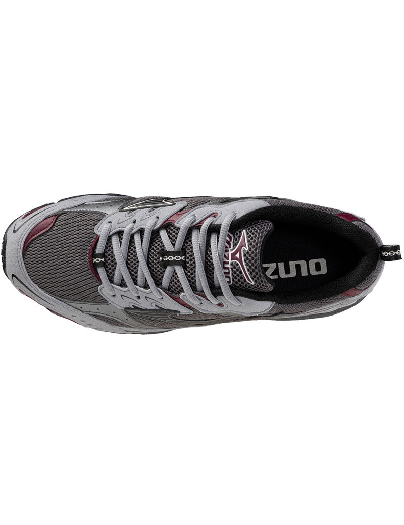 Mizuno MXR Trainers Iron Gate Black Fig Laces