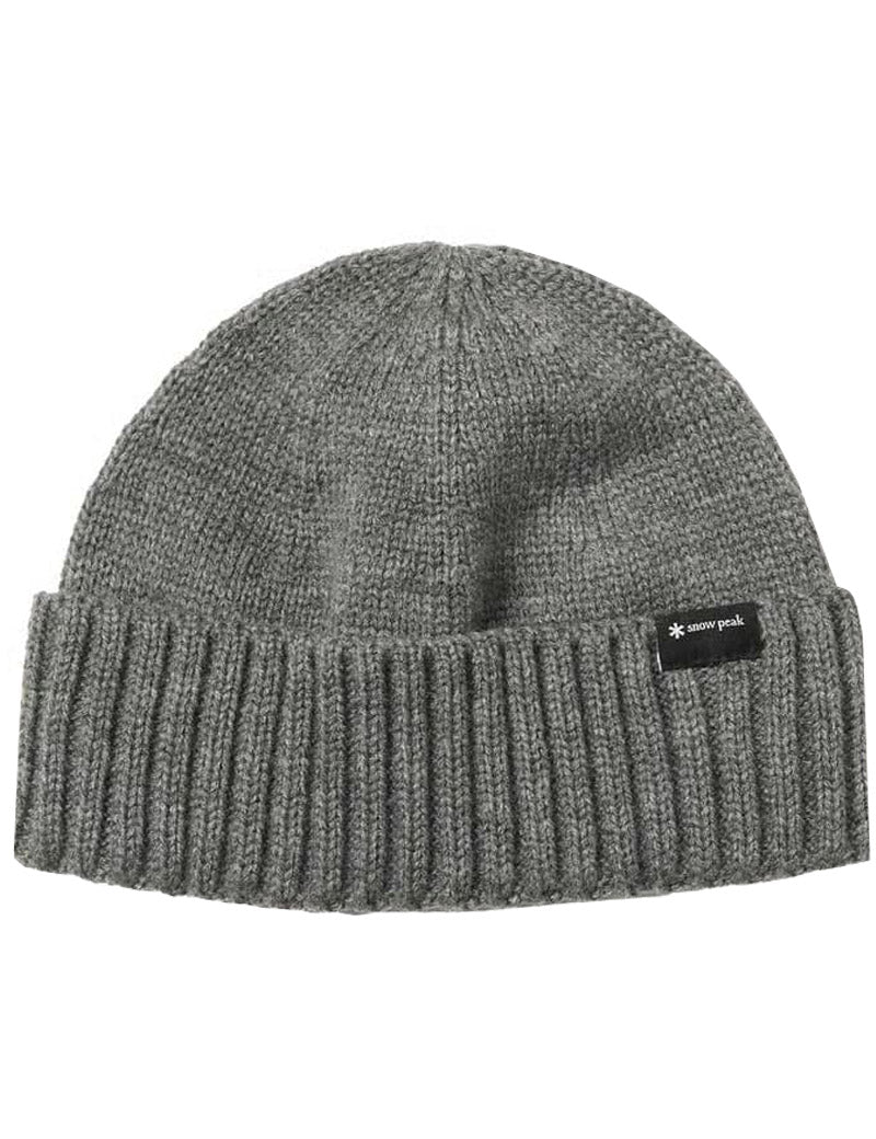 Snow Peak NSD Knit Cap Beanie Charcoal