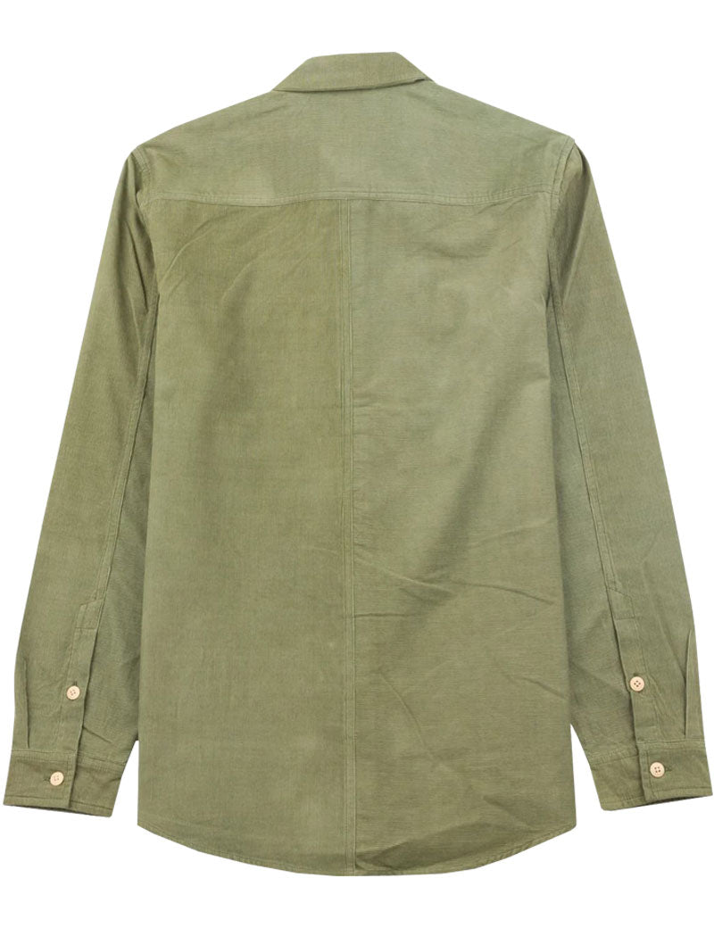 Folk Direction Babycord Shirt Olive