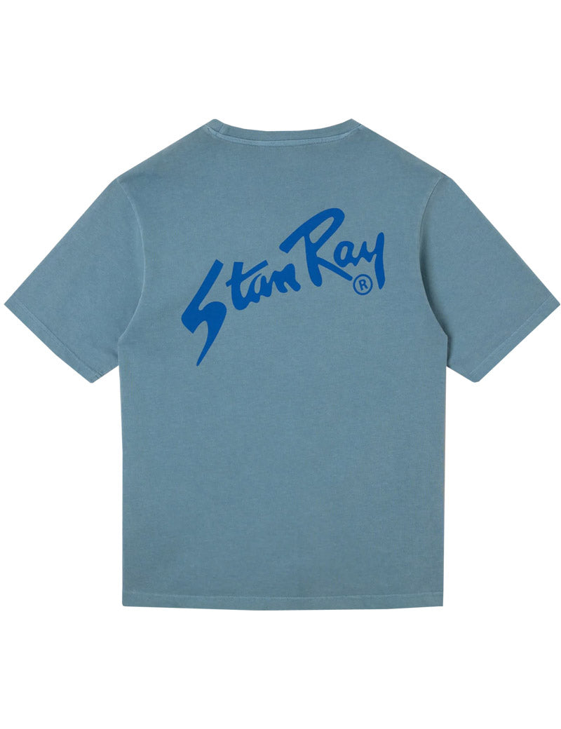 Stan Ray OG Tee Brittany Blue Back Print