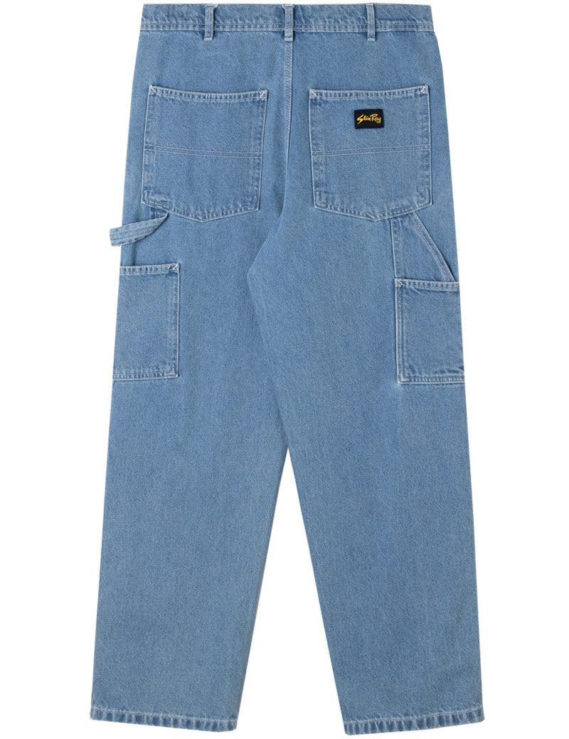 Stan Ray OG Painter Pant Mid Stone Denim Back View