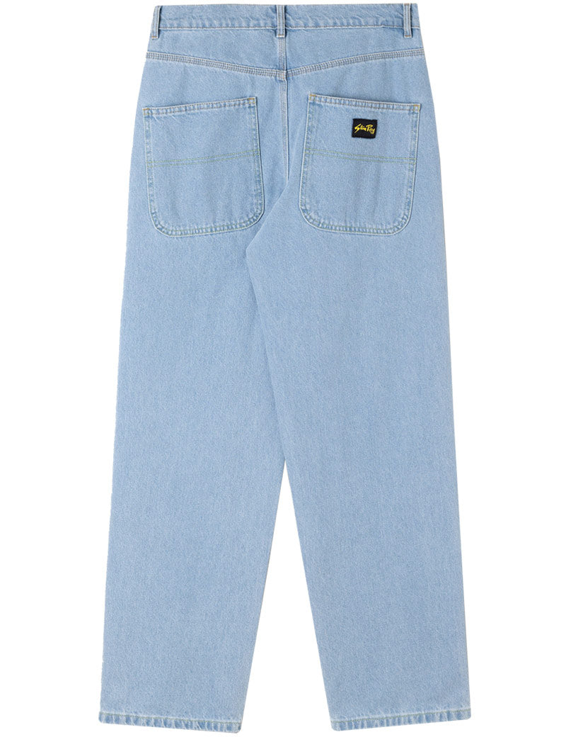 Stan Ray Wide 5 Pant Ice Stone Denim Back View