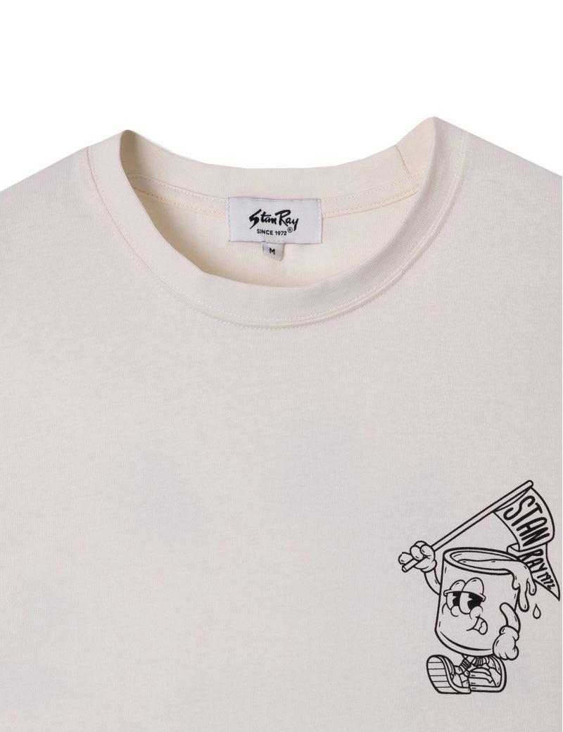 Stan Ray Can Tee White Chest Print