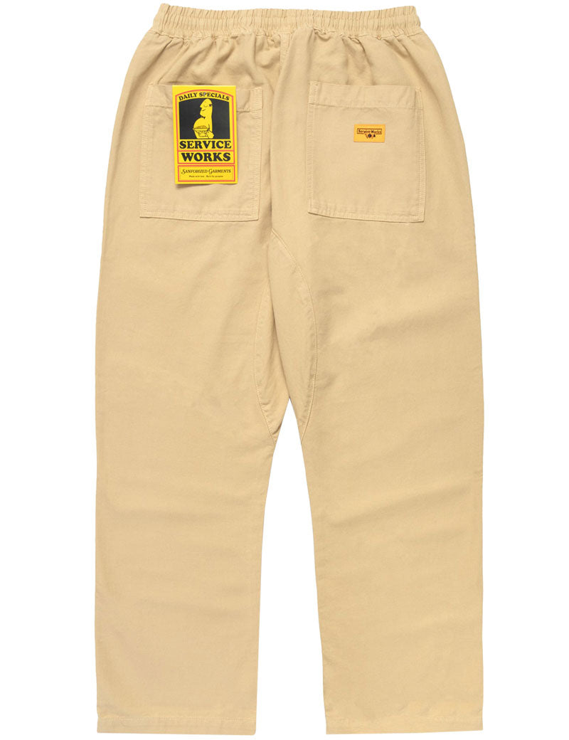 Service Works Classic Chef Pants Khaki