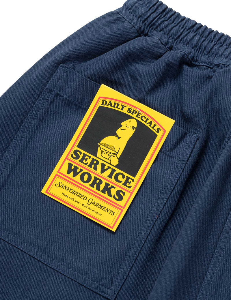 Service Works Classic Chef Shorts Navy