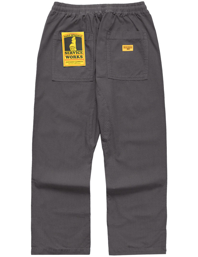 Service Works Ripstop Chef Pant Washed Black