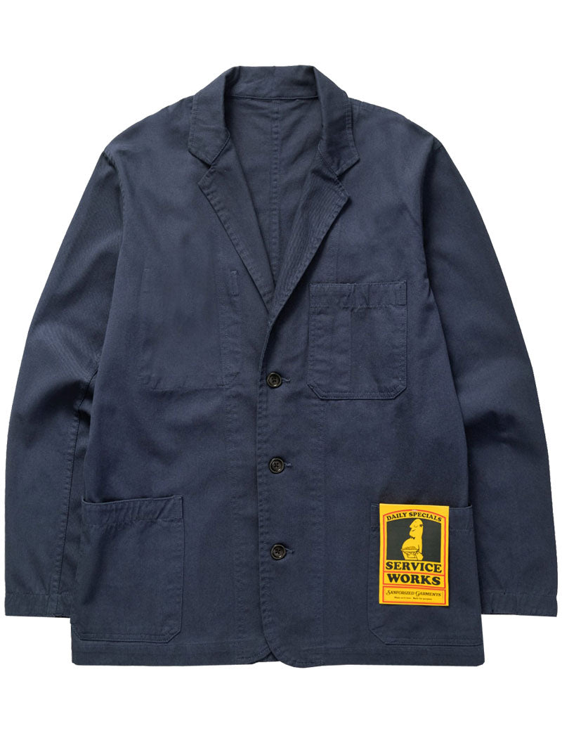 Service Works Drill Server Jacket Navy