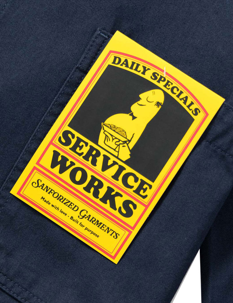 Service Works Drill Server Jacket Navy