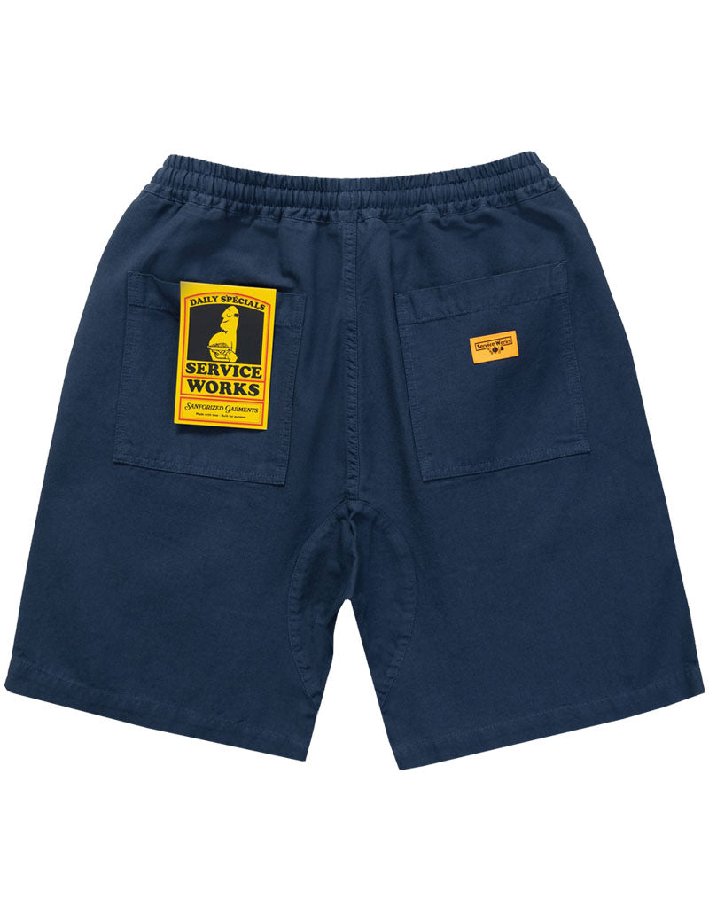 Service Works Classic Chef Shorts Navy