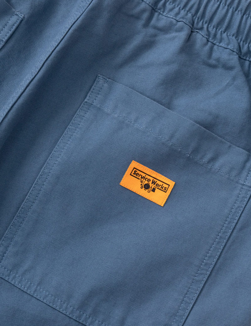 Service Works Classic Chef Shorts Slate Pocket Detail