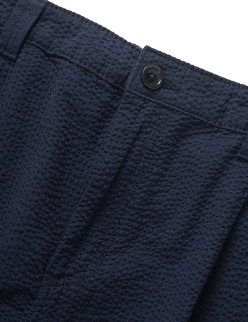 Service Works Seersucker Waiter Pants Dark Navy Waistband