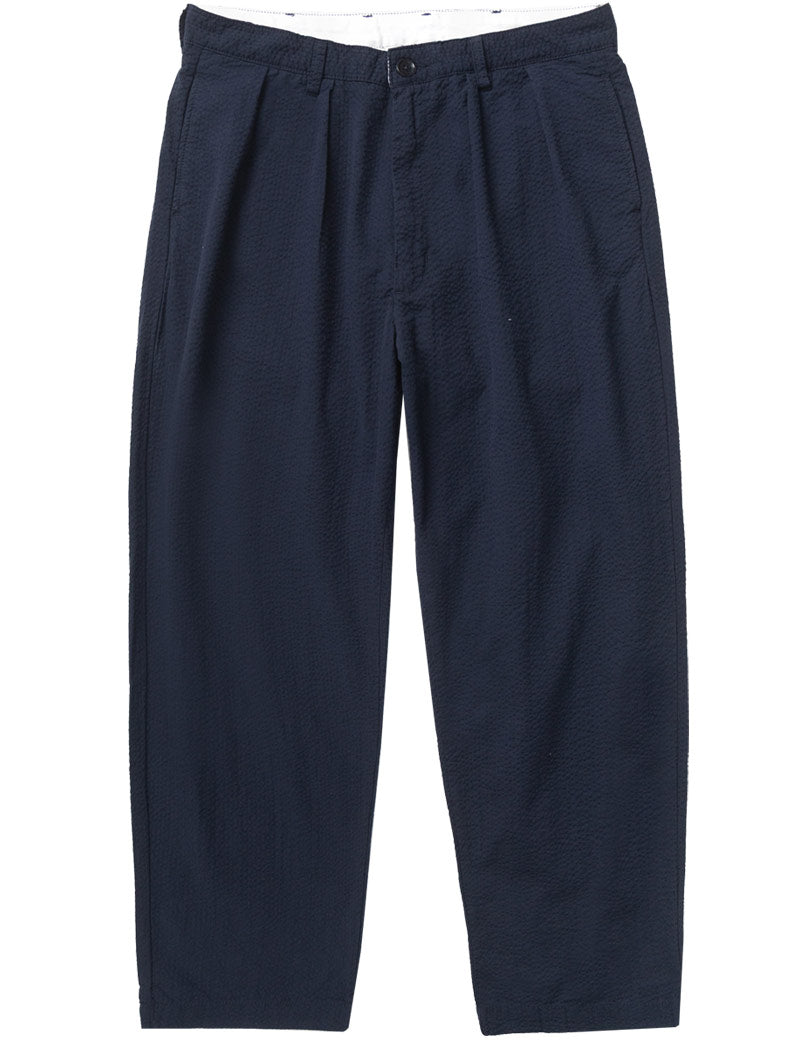 Service Works Seersucker Part Timer Pants Dark Navy Front